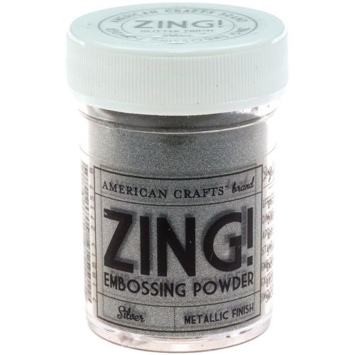 Zing - Embossing Powder - Metallic Finish - Silver